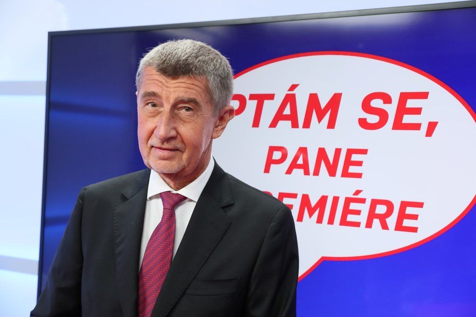 Premiér Andrej Babiš v pořadu Ptám se, pane premiére (19. 2. 2020)