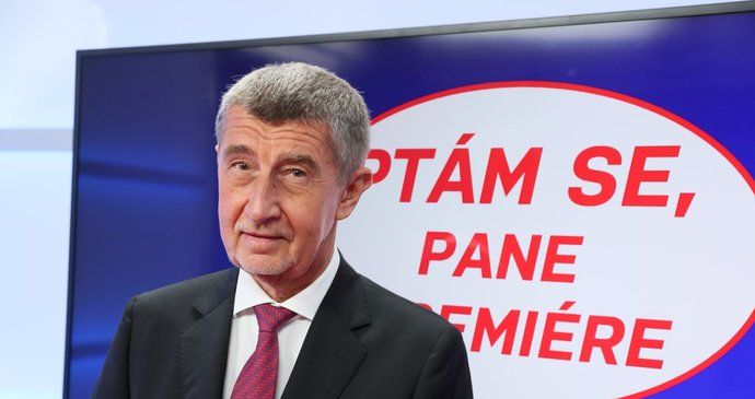 Premiér Andrej Babiš v pořadu Ptám se, pane premiére (19. 2. 2020)