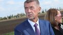 Premiér Andrej Babiš (ANO) navštívil pozemek, kde má stát nová vládní čtvrť (19. 9. 2019)