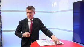 Premiér Andrej Babiš v pořadu Ptám se, pane premiére (19. 2. 2020)