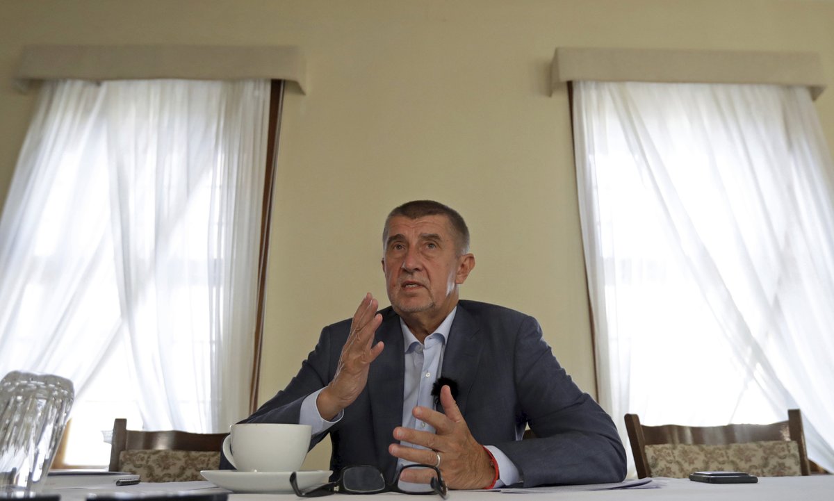 Andrej Babiš dal rozhovor agentuře Reuters (1.8.2018)