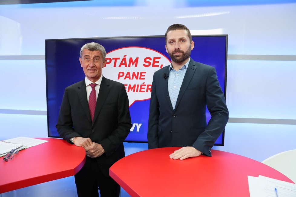 Premiér Andrej Babiš v pořadu Ptám se, pane premiére (19. 2. 2020)