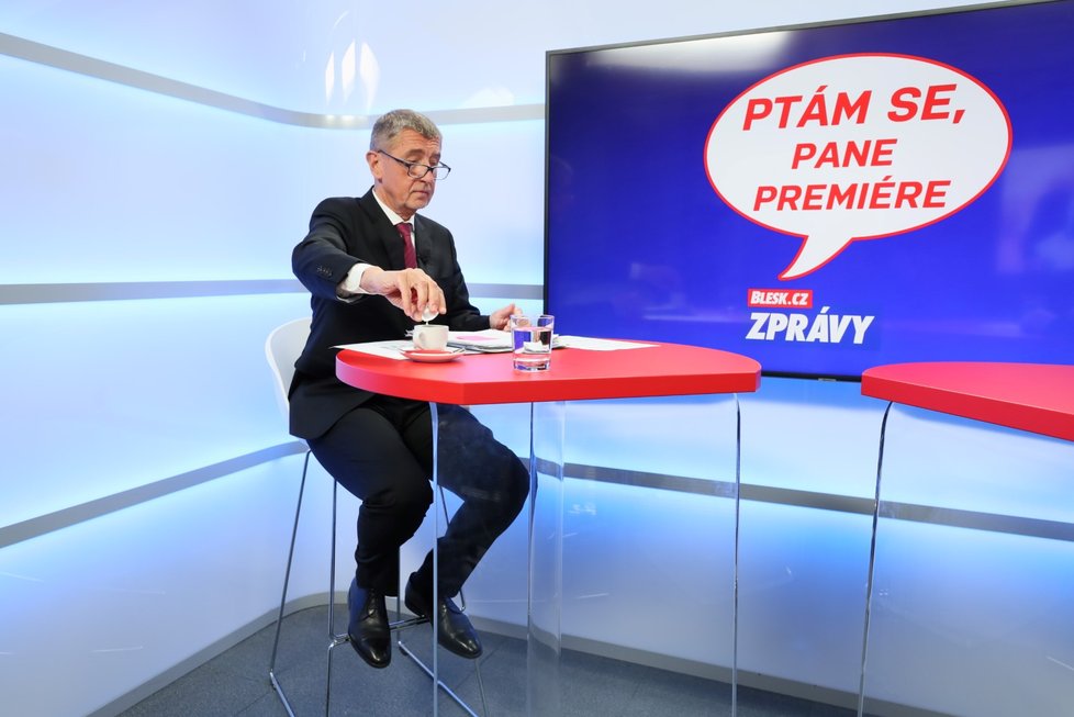 Premiér Andrej Babiš v pořadu Ptám se, pane premiére (19. 2. 2020)