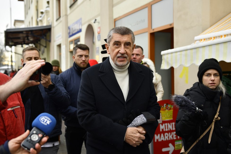 Andrej Babiš na návštěvě Liberce