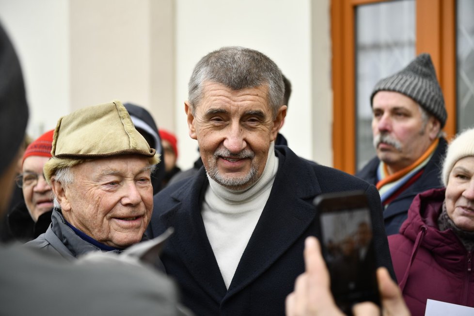 Andrej Babiš na návštěvě Liberce (20. 1. 2023)