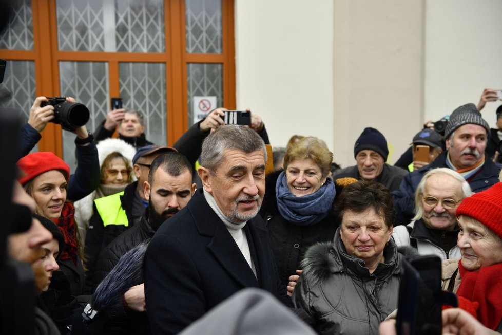 Andrej Babiš na návštěvě Liberce