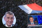 Pohled zahraničního tisku na protesty proti Babišovi: Tisíce protestují proti „českému Trumpovi“.