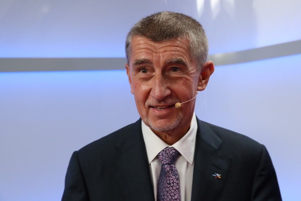 Exremiér Andrej Babiš ve studiu Blesku.Andrej Babiš ve studiu Blesku