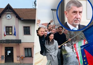 Na neobratná slova Andreje Babiše ohledně nepomoci zahraničním spojencům v případě hypotetického konfliktu zareagovaly některé z pražských radnic vyvěšením vlajek NATO.