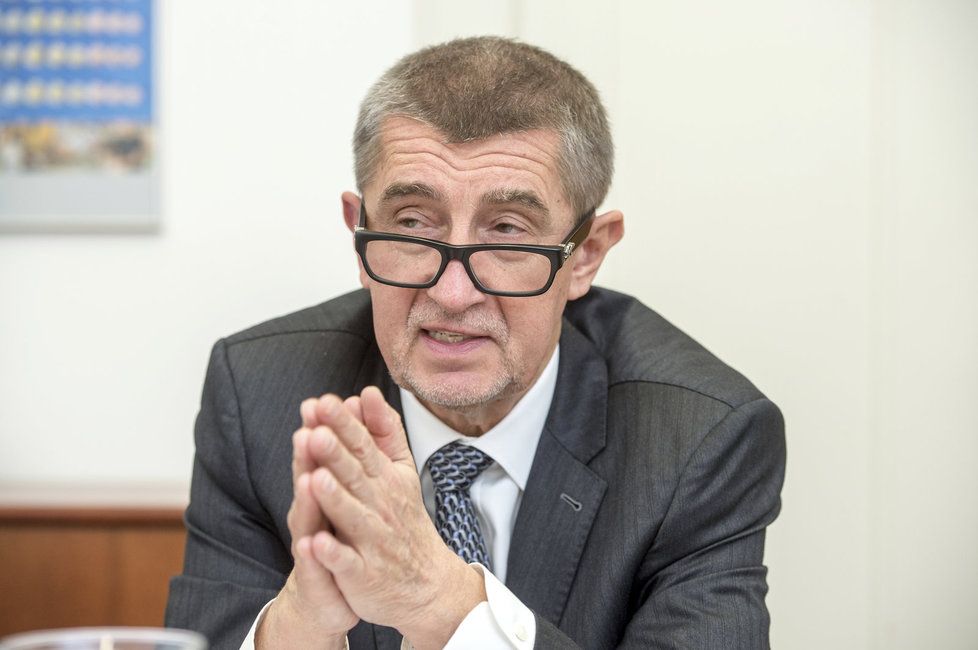 Andrej Babiš při rozhovoru pro Blesk.cz