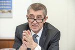 Andrej Babiš při rozhovoru pro Blesk.cz