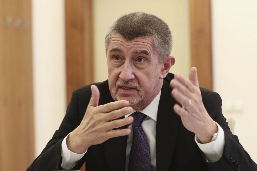 Andrej Babiš při rozhovoru pro Blesk