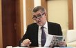 Andrej Babiš při rozhovoru pro Blesk