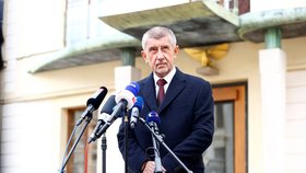 Andrej Babiš (ANO) na Pražském hradě