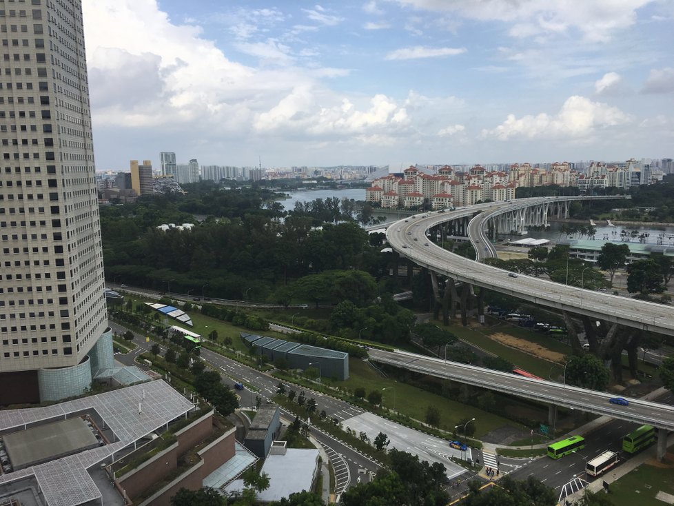 Babiš se v Singapuru ubytoval v luxusním hotelu Ritz Carlton (14. 1. 2019)