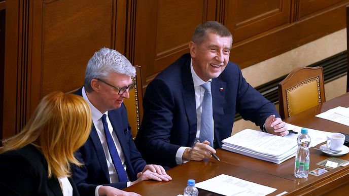 Andrej Babiš (ANO) během jednání Sněmovny o jeho vydání k trestnímu stíhání (5.3.2026) Andrej Babiš (ANO) během jednání Sněmovny o jeho vydání k trestnímu stíhání (5.3.2026)