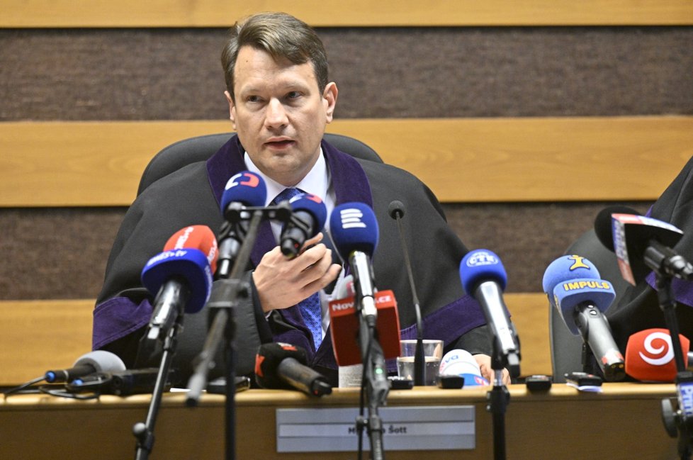 Soudce Jan Šott, který předseda trestnímu senátu v kauze Čapí hnízdo.