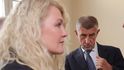 Andrej Babiš a Jana Nagyová u soudu. (26.5.2025) Andrej Babiš a Jana Nagyová u soudu. (26.5.2025)