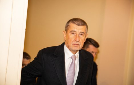 Andrej Babiš u soudu v kauze Čapí hnízdo (4.1.2023)