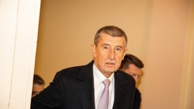 Andrej Babiš u soudu v kauze Čapí hnízdo (4. 1. 2023)