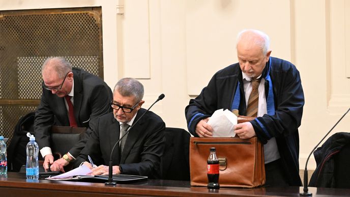 Soud s Andrejem Babišem 14. 2. 2024