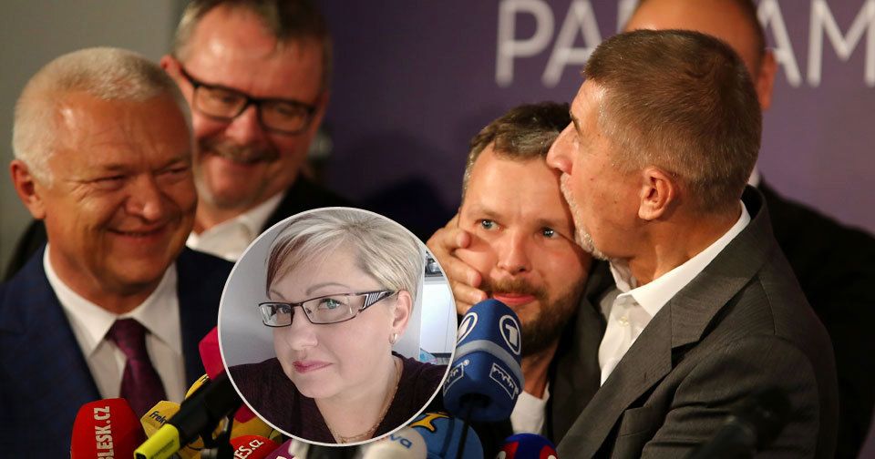 Andrej Babiš líbal ve štábu Marka Prchala, do Sněmovny míří i Andrea Babišová, z jejíhož jména měl markeingový šéf ANO radost