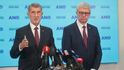 Andrej Babiš (ANO) během tiskovky ve štábu ANO (10.10.2026) Andrej Babiš (ANO) během tiskovky ve štábu ANO (10.10.2026)