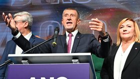 Radost Andreje Babiše: ANO vyhrálo volby do Sněmovny 2025 (4.10.2025)