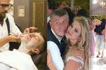 To nejlepší ze svatby Andreje Babiše: Vášnivý polibek a nevěsta s nadupaným korzetem!