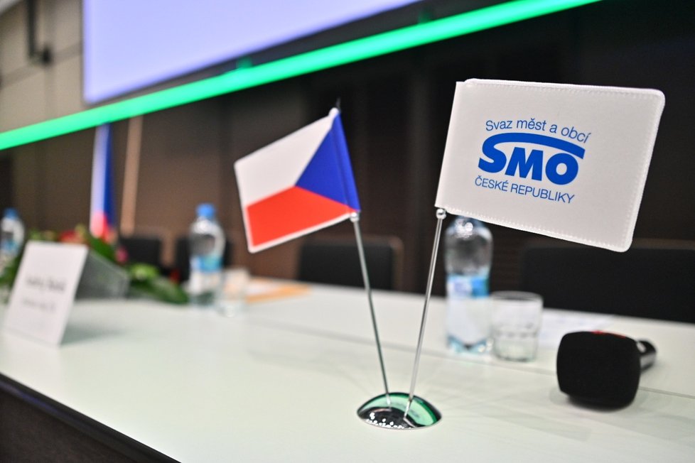 Premiér Andrej Babiš (ANO) na setkání se zástupci Svazu měst a obcí (21. 11. 2019)