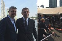 Babiš má vzkaz pro Moniku. Promluvil o obtížích s hubnutím i Indy, projel se lodí