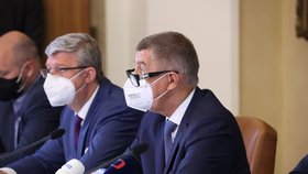Premiér Andrej Babiš (ANO) na tiskové konferenci o dostavbě univerzitního Kampusu Albertov