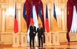 Andrej Babiš s prezidentem Volodymyrem Zelenským