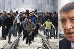 Andrej Babiš varuje před migranty, kteří mohou skončit na českých hranicích