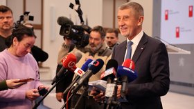 Premiér Andrej Babiš (ANO) ve Strakově akademii po novoročním obědu s prezidentem Pavlem (7.1.2026)