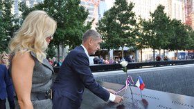 Babiš v památníku obětí teroru vyzval k bezpečnostní spolupráci. (27. 9. 2019)