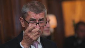 Andrej Babiš při závěrečné tiskovce ve Washingtonu na konci své návštěvy USA