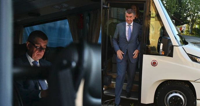 Andrej Babiš vyrazil s ministry do Ústeckého kraje v 5:45