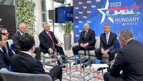 Andrej Babiš v Budapešti: S Orbánem, ale i s exprezidentem Klausem (4.5.2023)