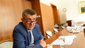 Vicepremiér Andrej Babiš při rozhovoru pro Blesk