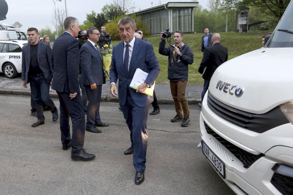 Babiš vzal vládu do Moravskoslezského kraje: Došlo i na jednání o OKD.