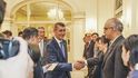 Andrej Babiš na oficiální návštěvě Singapuru