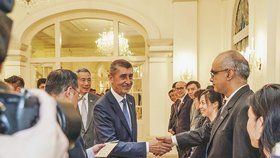 Andrej Babiš na oficiální návštěvě Singapuru