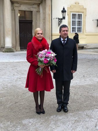 Ve Valticích na jednání české a slovenské vlády nechyběla ani Denisa Saková, ministryně vnitra. Jednala s vicepremiérem a českým protějškem Janem Hamáčkem