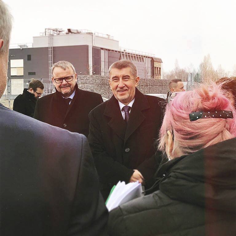 Babiš vzal ministry do Středočeského kraje: Na Kladně (28.3.2018)