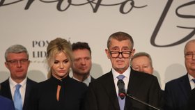 Andrej Babiš na tiskové konferenci k prezidentské kandidatuře. (31.10.2022)