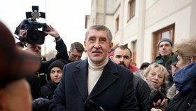 Prezidentské volby 2023: Andrej Babiš během kampaně.