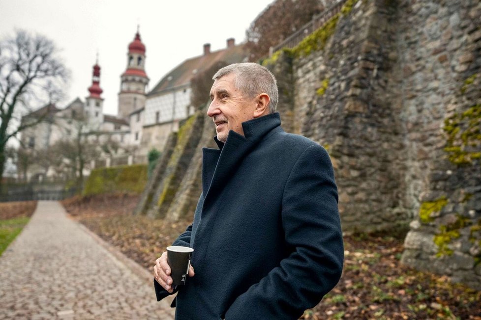 Prezidentské volby 2023: Andrej Babiš během kampaně.