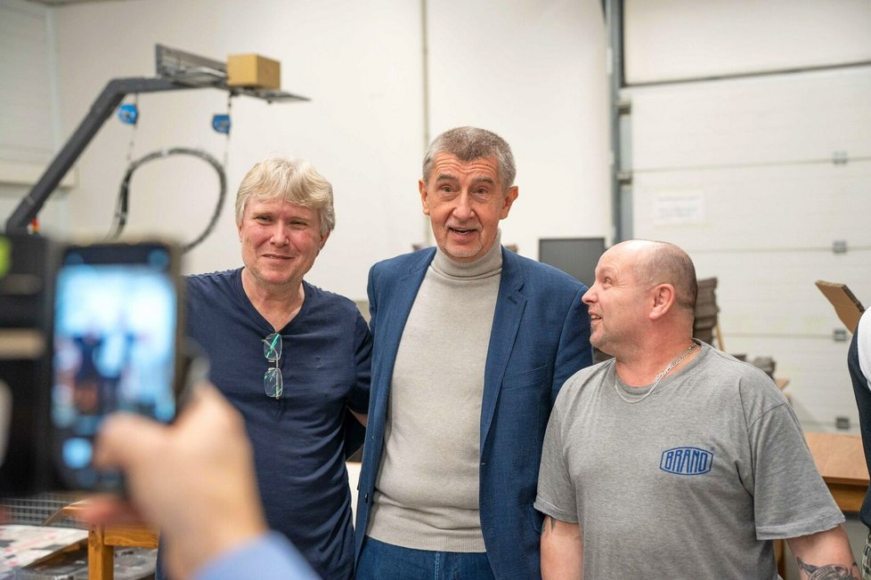 Prezidentské volby 2023: Andrej Babiš během kampaně