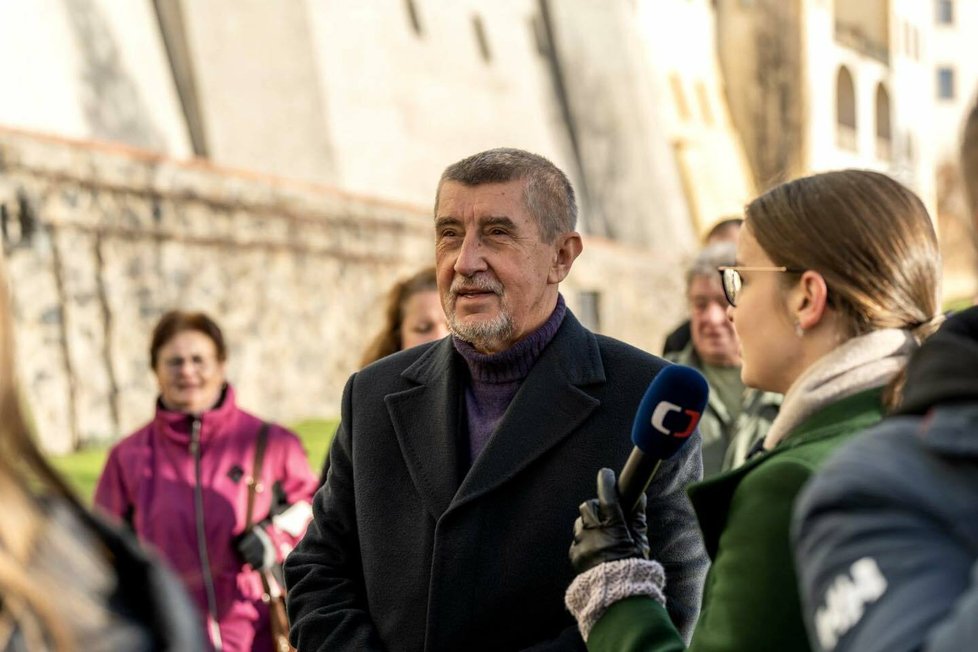 Prezidentské volby 2023: Andrej Babiš během kampaně